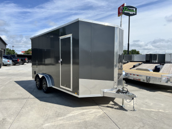 New NEW 2025 Formula 7.5x16 +V Triumph ALL ALUMINUM, WHITE Interior, QUALITY, 88” TALL Ramp 86” dr opening Enclosed Cargo Trailer