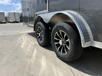New NEW 2025 Formula 7.5x16 +V Triumph ALL ALUMINUM, WHITE Interior, QUALITY, 88” TALL Ramp 86” dr opening Enclosed Cargo Trailer