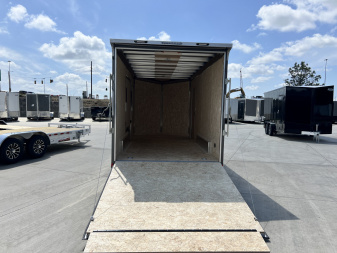 New NEW 2025 Formula 7.5x16 +V Triumph ALL ALUMINUM, WHITE Interior, QUALITY, 88” TALL Ramp 86” dr opening Enclosed Cargo Trailer