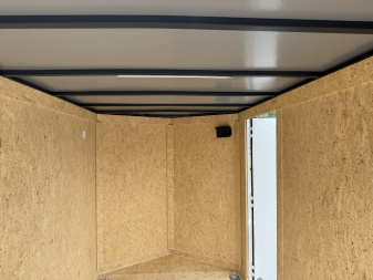New TX6X10SA TEXAS TRAILERS 6' X 10' CARGO / ENCLOSED TRAILER W/ REAR RAMP DOOR & SIDE DOOR