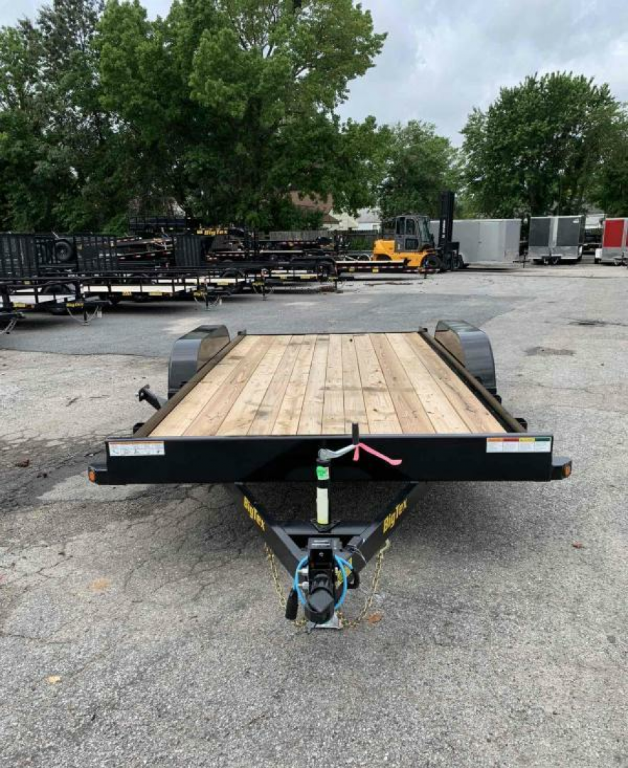 New 2026 Big Tex Trailers 16' 70CH 7K Car Trailer w/ Slide in Ramps Car / Racing Trailer