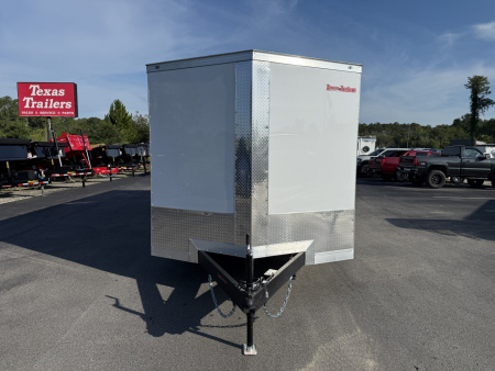 New TX8.5X24TA3 Texas Trailers Cargo / Enclosed Trailer w/ Ramp Door & 48" Side Door