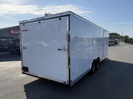 New TX8.5X24TA3 Texas Trailers Cargo / Enclosed Trailer w/ Ramp Door & 48" Side Door