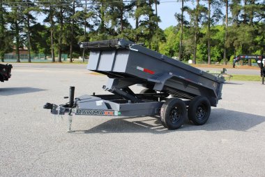 New 2025 RawMaxx SDX 5x10 7K Dump Trailer