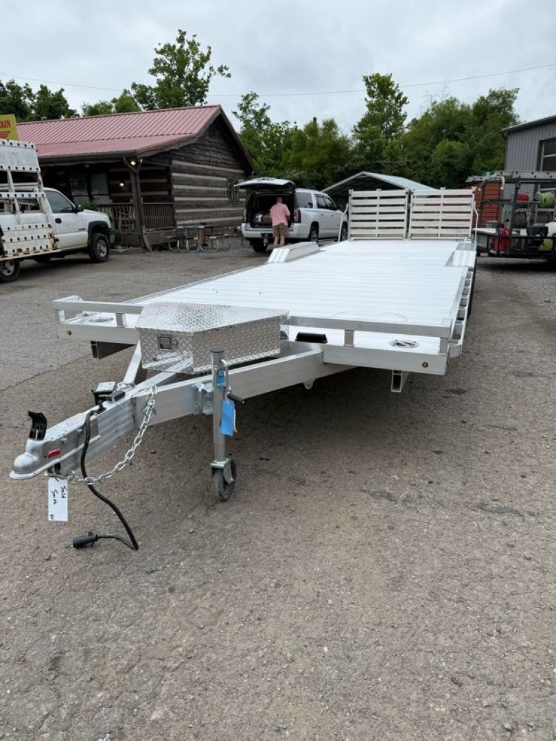 New 2025 Aluma WB26H-TA-EL-DOF-R-RR Utility Trailer