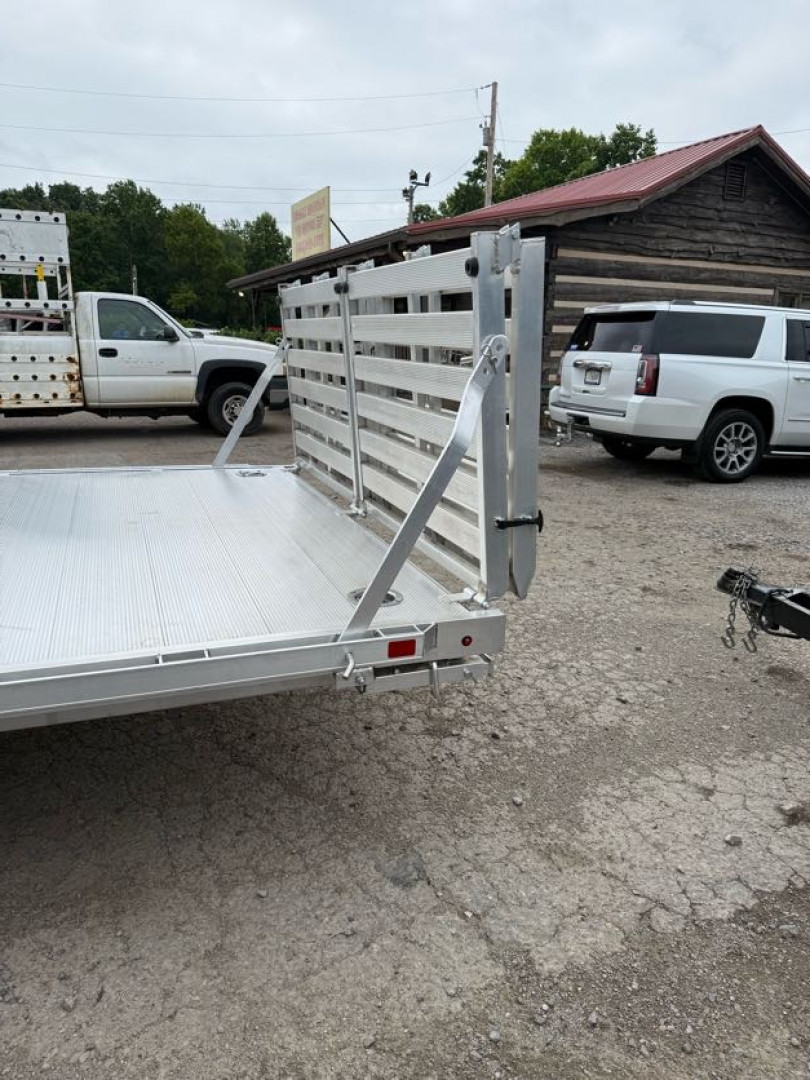 New 2025 Aluma WB26H-TA-EL-DOF-R-RR Utility Trailer