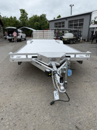 New 2025 Aluma WB26H-TA-EL-DOF-R-RR Utility Trailer
