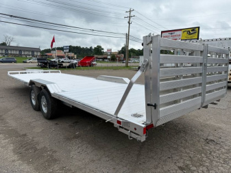 New 2025 Aluma WB26H-TA-EL-DOF-R-RR Utility Trailer