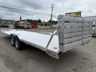 New 2025 Aluma WB26H-TA-EL-DOF-R-RR Utility Trailer