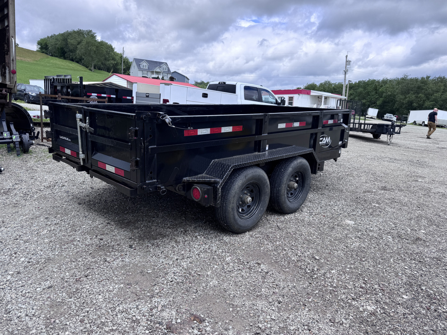 Used 2023 CAM 6x12 Lo Pro Equipment Dump