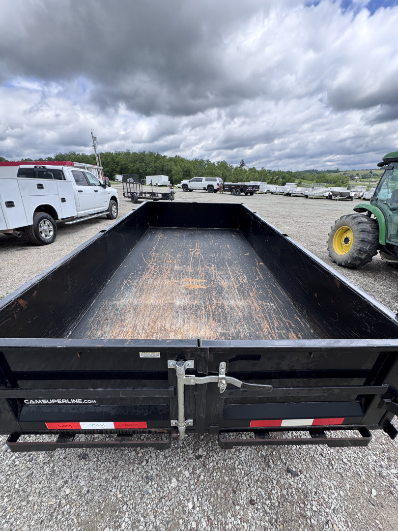 Used 2023 CAM 6x12 Lo Pro Equipment Dump