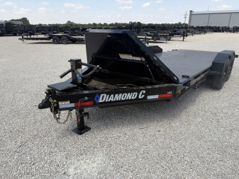 Used *USED* 2022 Diamond C 80"x18' BP Full Tilt Trailer- HDT