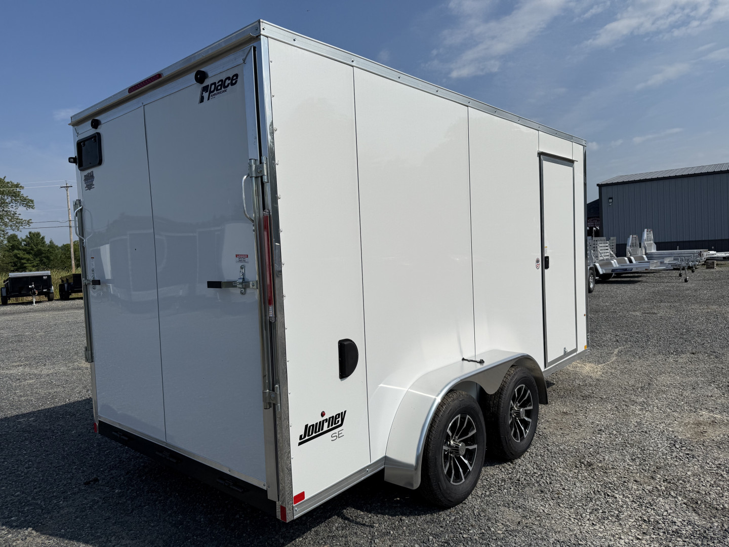 New 2025 Pace American 7 X 14 JOURNEY SE Cargo / Enclosed Trailer