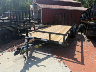 New 2026 Big Tex Trailers 70PI-16 2BRAKE Utility Trailer