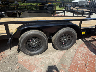 New 2026 Big Tex Trailers 70PI-16 2BRAKE Utility Trailer