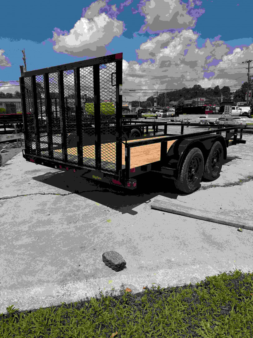 New 2026 Big Tex Trailers 70PI-14 2BRAKE Equipment Trailer