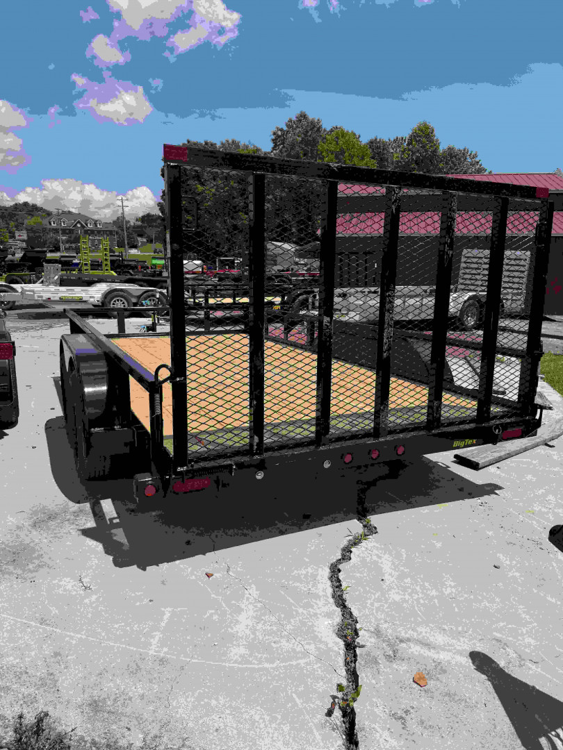 New 2026 Big Tex Trailers 70PI-14 2BRAKE Equipment Trailer