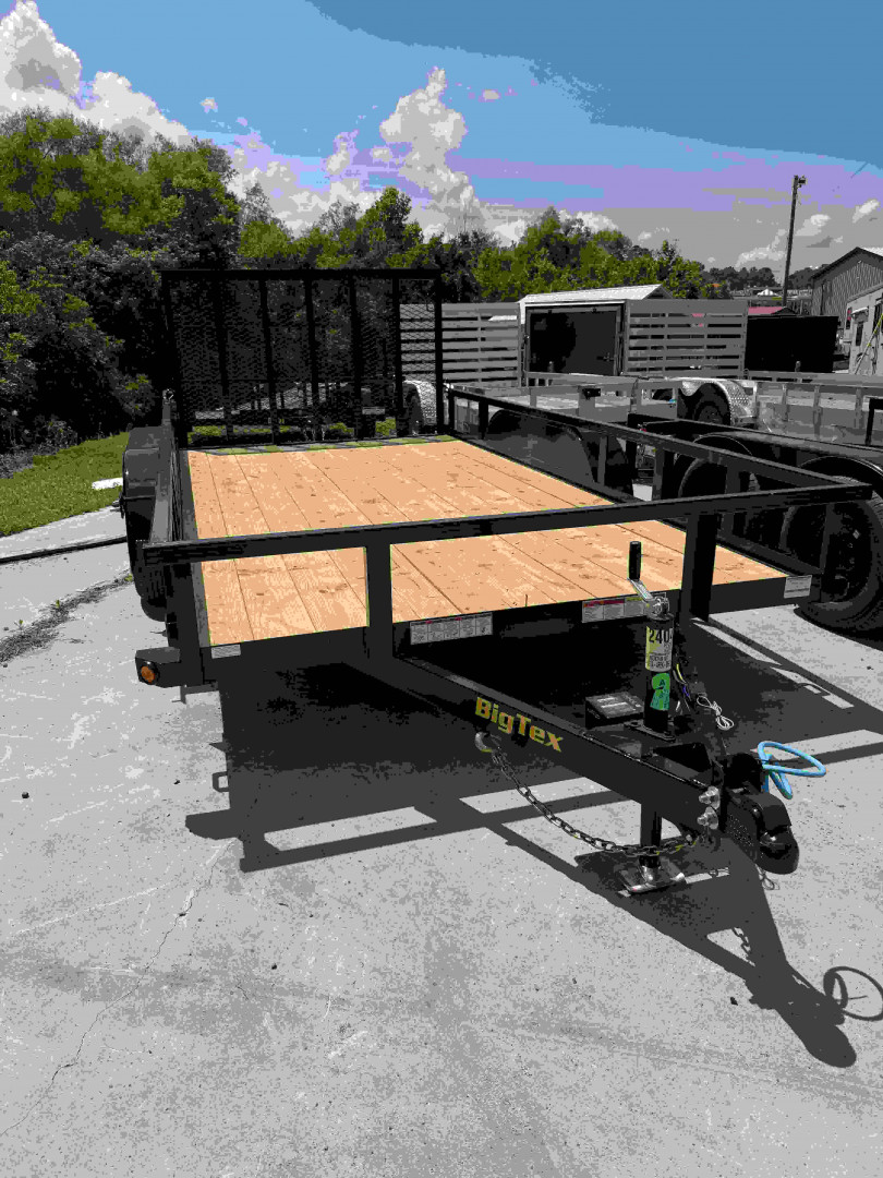 New 2026 Big Tex Trailers 70PI-14 2BRAKE Equipment Trailer