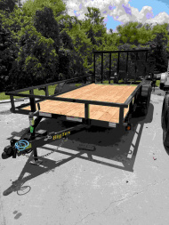 New 2026 Big Tex Trailers 70PI-14 2BRAKE Equipment Trailer