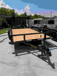 New 2026 Big Tex Trailers 70PI-14 2BRAKE Equipment Trailer