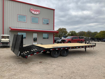 New 2026 PJ 102"x24' BP 8" I-Beam Deckover Trailer – F8