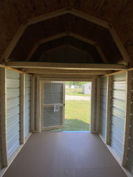 New 2025 Derksen Portable Buildings 8X12 - Lofted Barn Shed (SOLD)