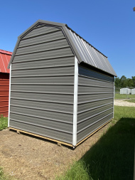 New 2025 Derksen Portable Buildings 8X12 - Lofted Barn Shed (SOLD)