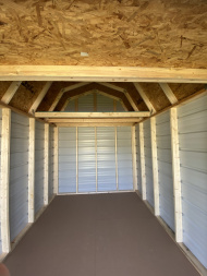 New 2025 Derksen Portable Buildings 8X12 - Lofted Barn Shed (SOLD)