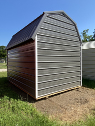 New 2025 Derksen Portable Buildings 8X12 - Lofted Barn Shed (SOLD)