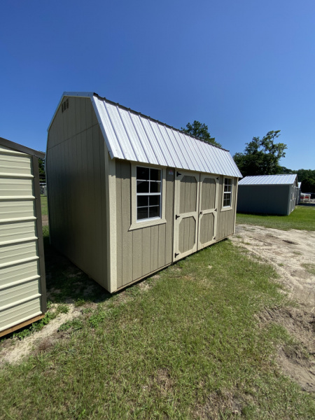 New 2025 Derksen Portable Buildings 10X16 - Lofted Side Utility Shed