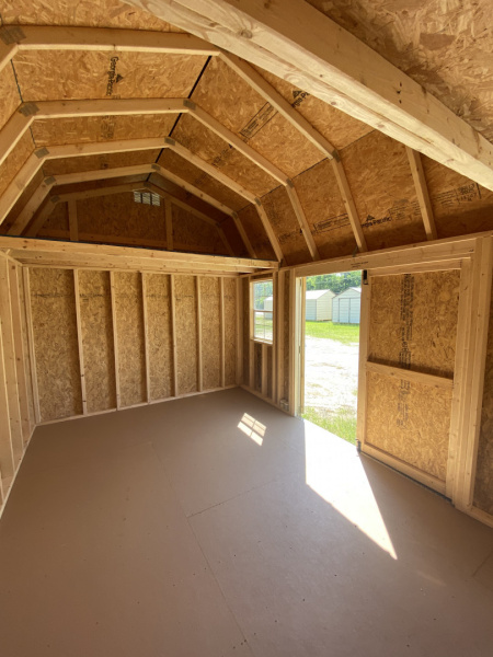 New 2025 Derksen Portable Buildings 10X16 - Lofted Side Utility Shed