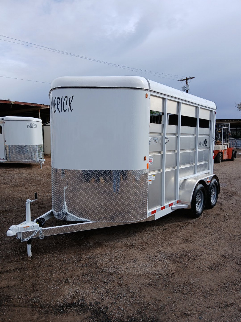 New 2026 Maverick Trailers 2H BP 13' Horse Trailer
