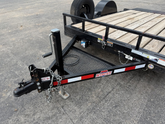 Used *USED* 2024 Interstate Trailers 77"x12' BP Tilt Trailer