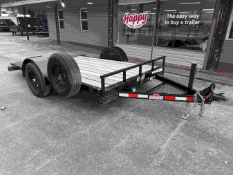 *USED* 2024 Interstate Trailers 77"x12' BP Tilt Trailer