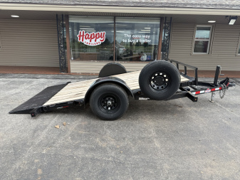 Used *USED* 2024 Interstate Trailers 77"x12' BP Tilt Trailer
