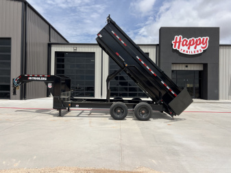2026 PJ 82"x16' GN Tandem Axle HD Low Pro Dump w/ 36" Sides – DE