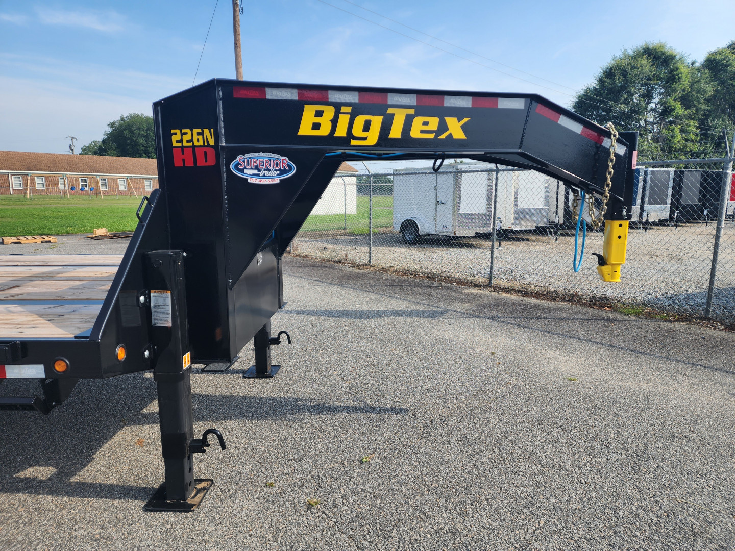 New 2025 Big Tex Trailers 22GN 25+5MR Equipment Trailer
