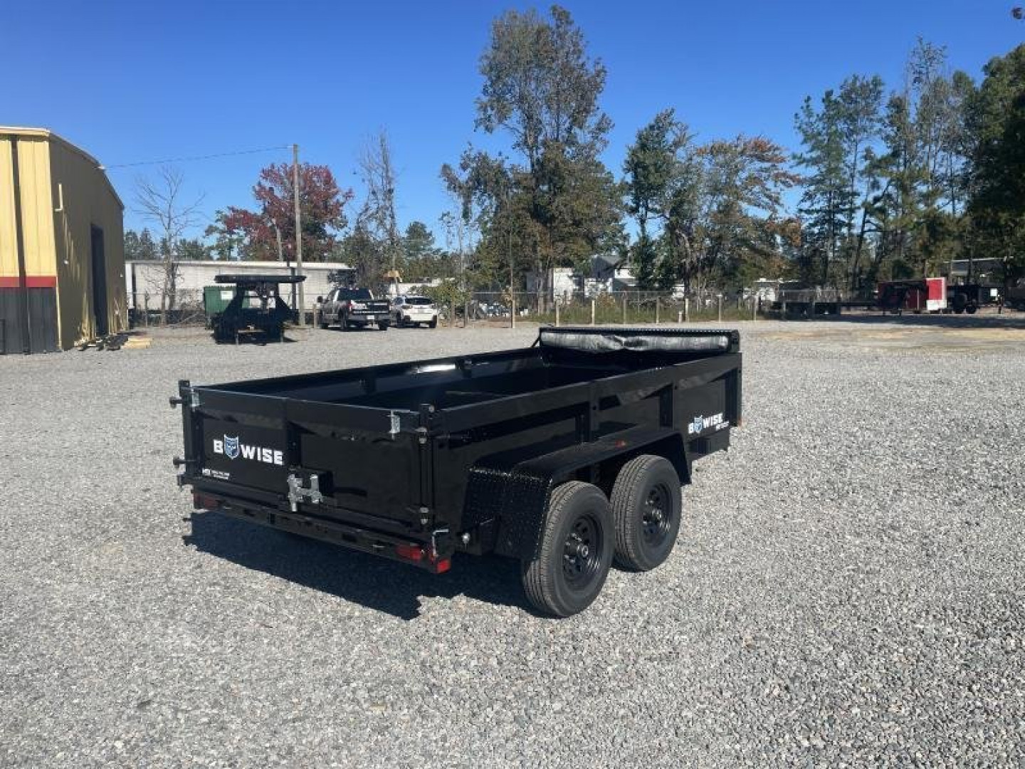 New 2026 BWISE 6x12 DT612LP Dump Trailer