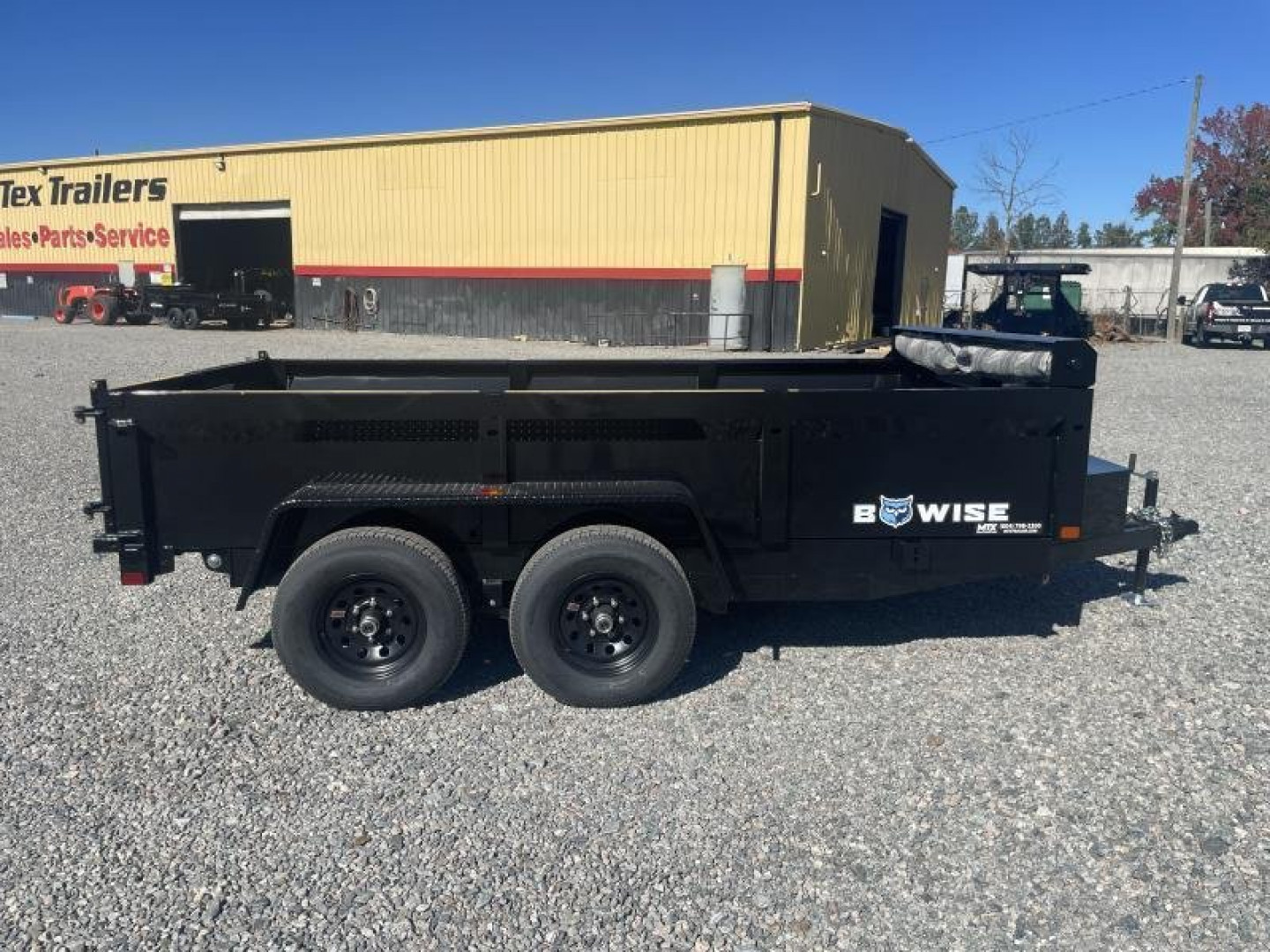 New 2026 BWISE 6x12 DT612LP Dump Trailer