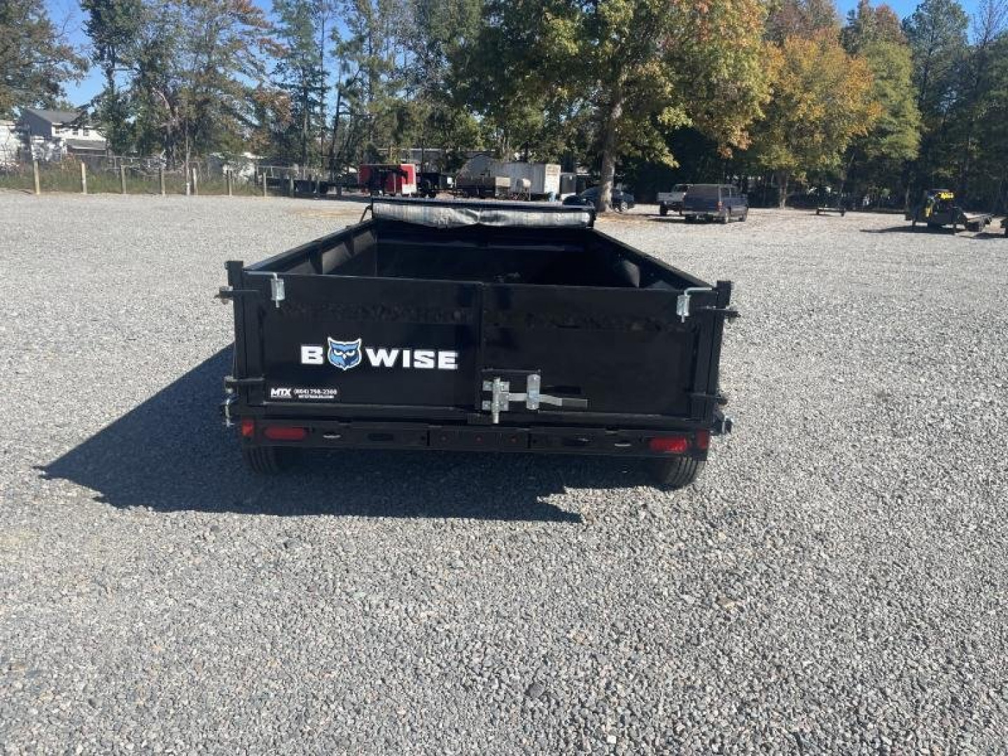 New 2026 BWISE 6x12 DT612LP Dump Trailer