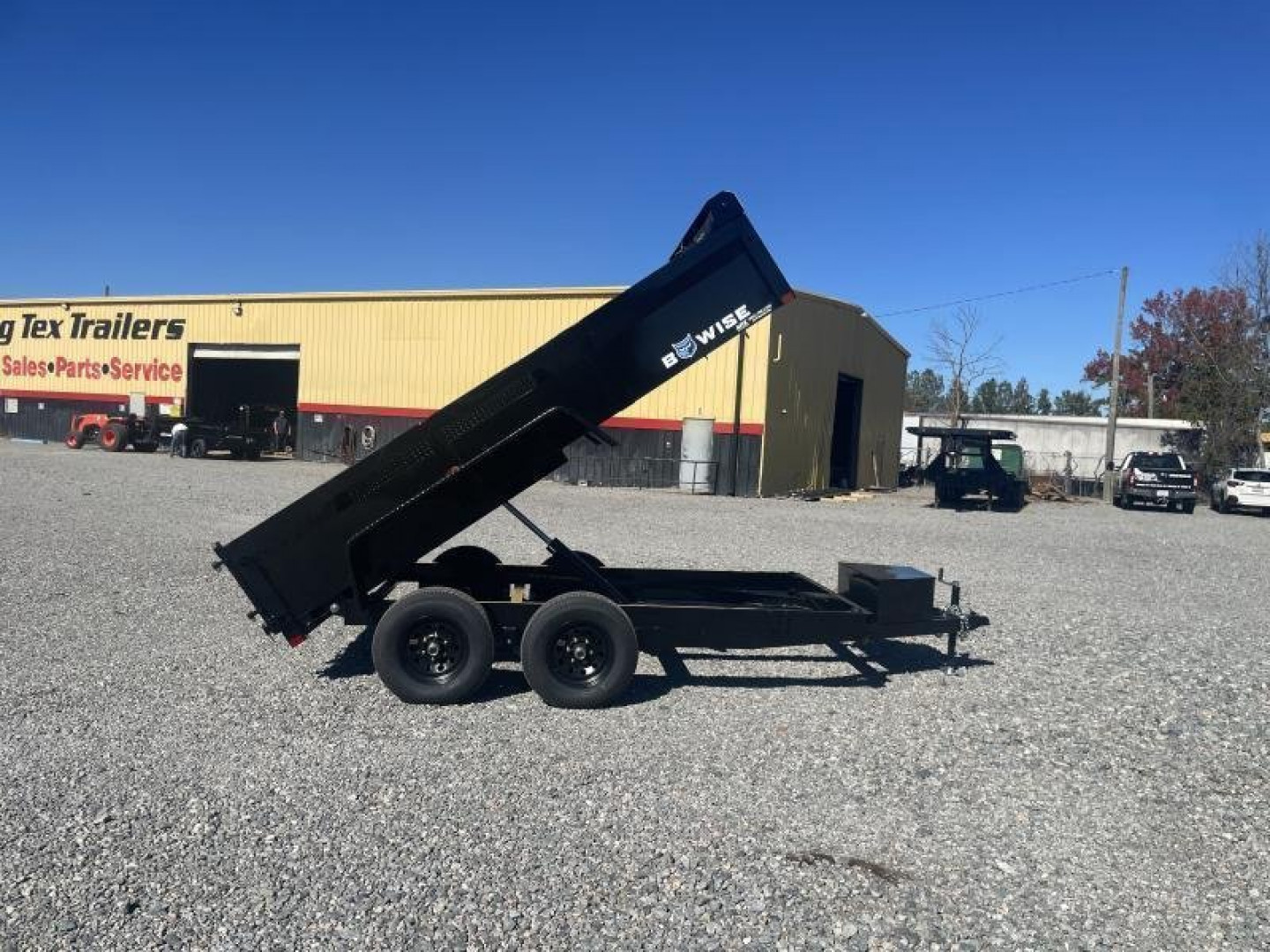 New 2026 BWISE 6x12 DT612LP Dump Trailer