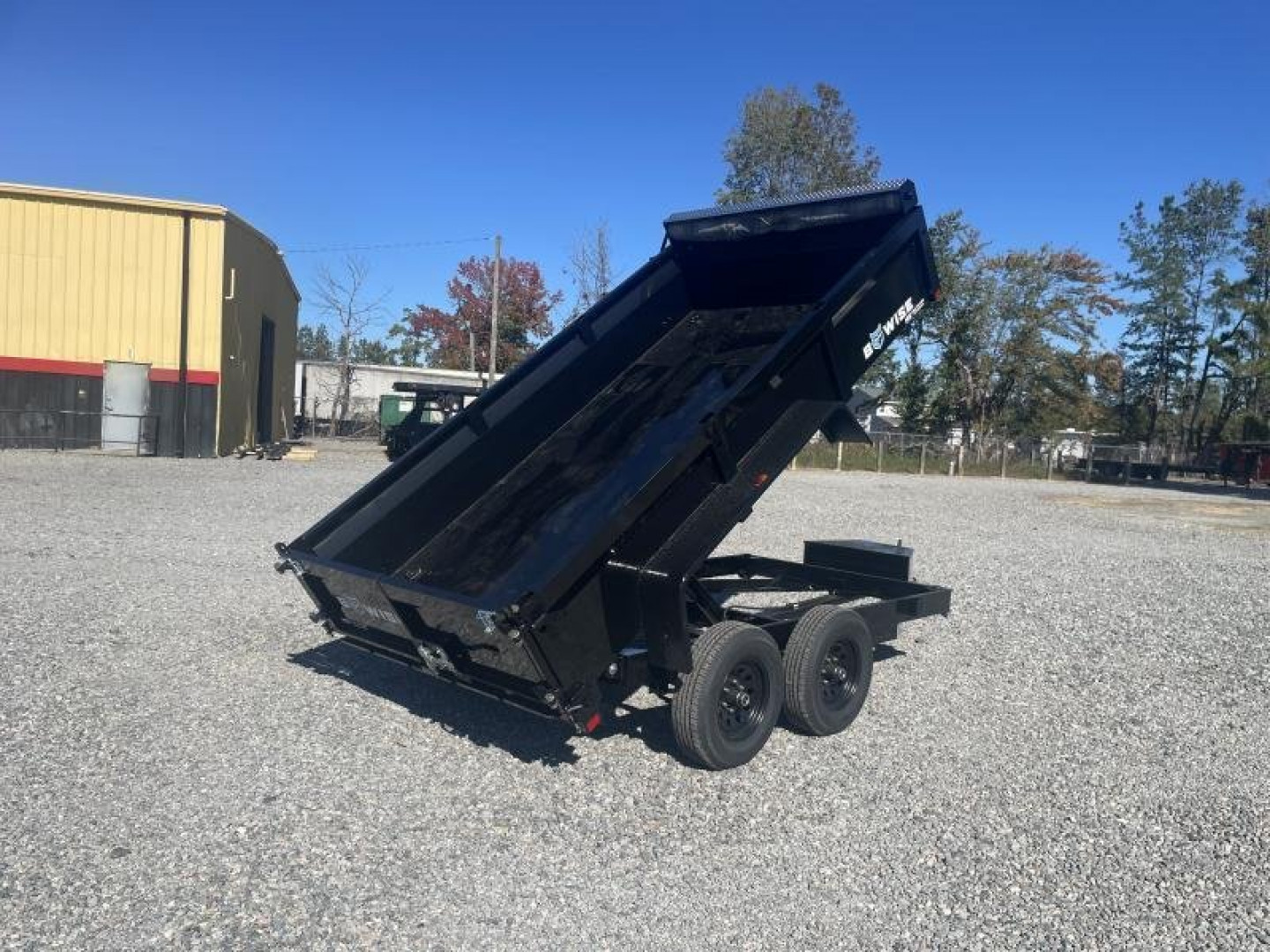New 2026 BWISE 6x12 DT612LP Dump Trailer
