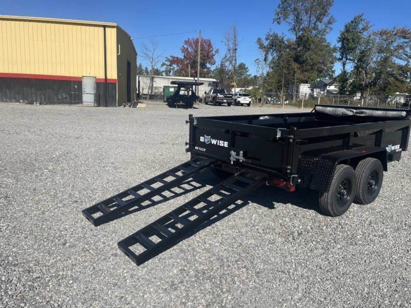 New 2026 BWISE 6x12 DT612LP Dump Trailer