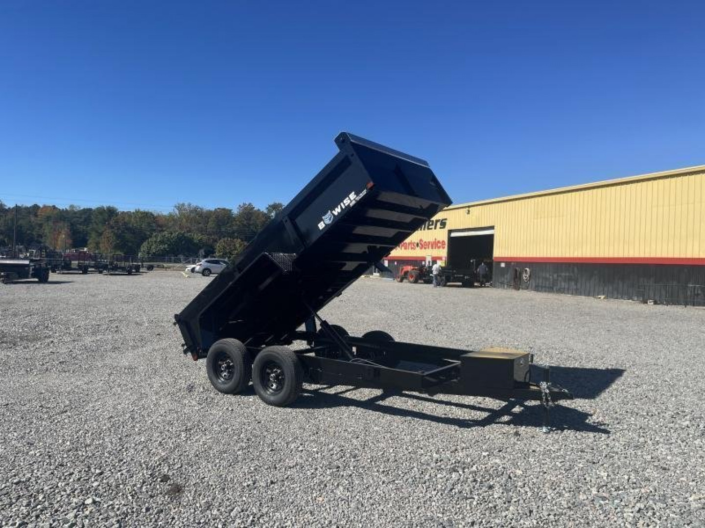 New 2026 BWISE 6x12 DT612LP Dump Trailer