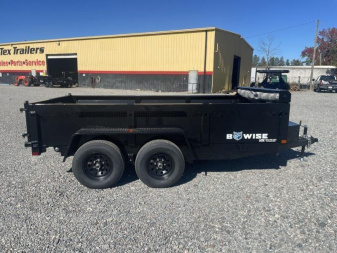 New 2026 BWISE 6x12 DT612LP Dump Trailer