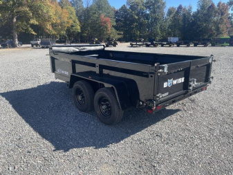 New 2026 BWISE 6x12 DT612LP Dump Trailer