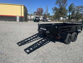 New 2026 BWISE 6x12 DT612LP Dump Trailer