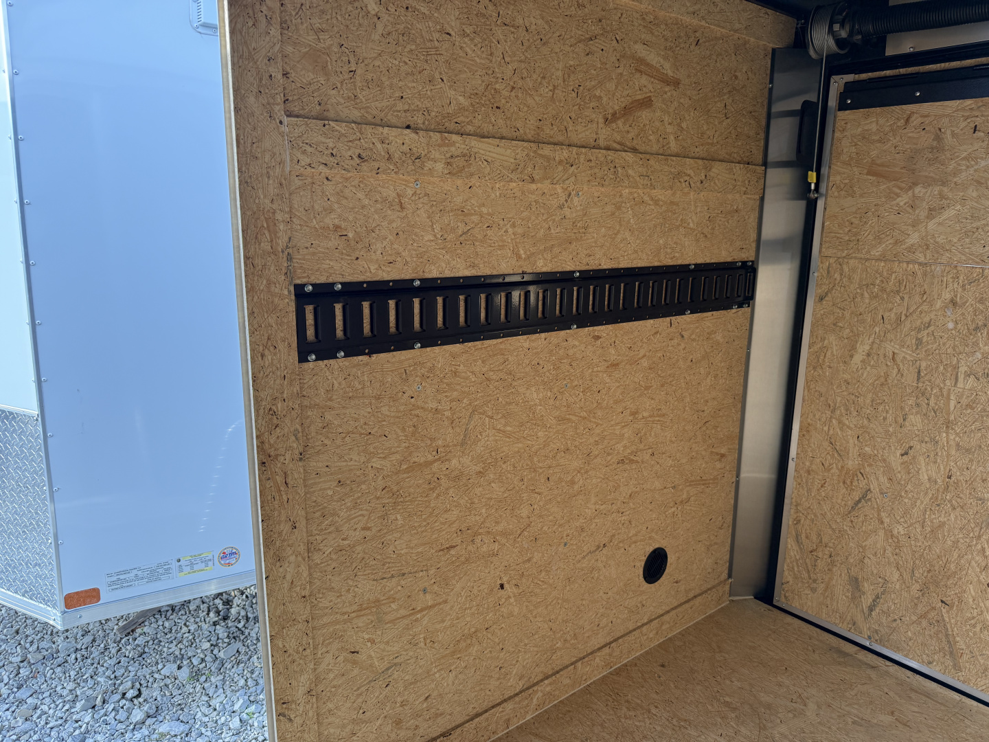 New 2025 Covered Wagon Trailers 5x8 SA 6' SIDE DOOR Cargo / Enclosed Trailer