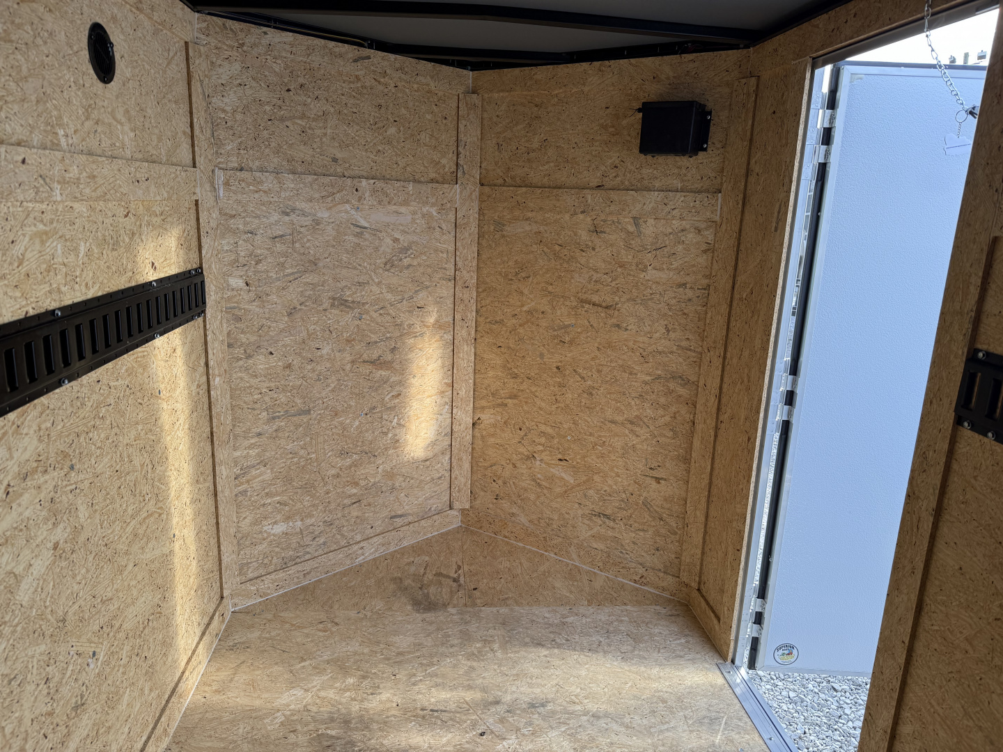 New 2025 Covered Wagon Trailers 5x8 SA 6' SIDE DOOR Cargo / Enclosed Trailer