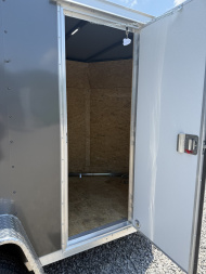 New 2025 Covered Wagon Trailers 5x8 SA 6' SIDE DOOR Cargo / Enclosed Trailer